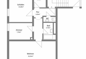 Frisch renovierte 3-Zimmer-Wohnung mit großem Balkon in sonniger Lage von Bad Reichenhall