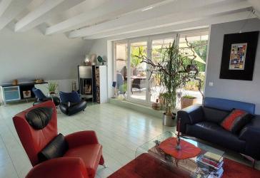 Penthouse-Whg mit Sauna & Kamin zum Wohlfühlen