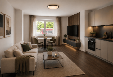 Modernisierte 55-m²-Wohnung - ideal für Singles, Paare & Pendler