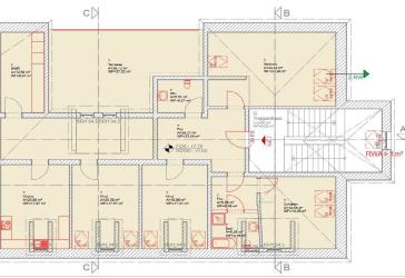 5-Raum-Wohnung mit Dachterrasse und privater Garten