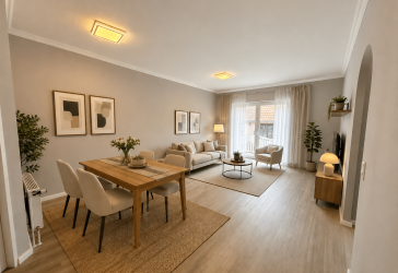 Moderne 3-Zimmer-Wohnung mit Süd-Balkon in zentraler Lage von Achim