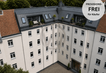 Genehmigter Dachgeschossausbau in Berlin - ca. 210 m² zu 2 WE (110 m²+100 m²) inkl. Aufzug & Loggia!