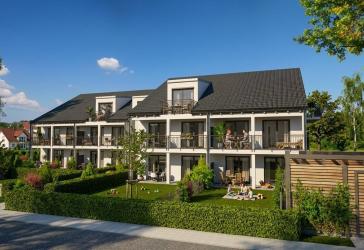 KfW 40 QNG: 150.000 € Förderkredit - 2 Zimmer EG Wohnung mit Nordterrasse