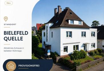 Attraktives Mehrfamilienhaus mit fünf Wohneinheiten und steuerlichem Mehrwert in Bielefeld-Quelle