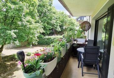 +++ vermietete Erdgeschosswohnung mit Garage und Balkon in Oberhausen-Alstaden wartet genau auf Sie +++