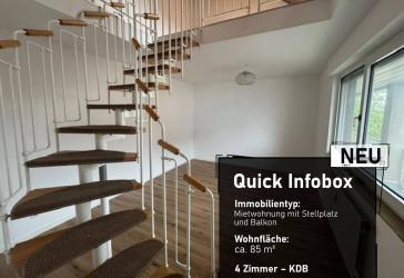 RESERVIERT! 4-Zimmer Etagenwohnung mit Balkon und Stellplatz in Lüdenscheid