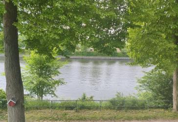 Blick auf den Kanal