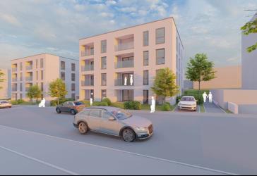 **KfW-40-QNG** Erstbezug! Helle 3,5-Zimmer-Wohnung mit gemütlicher Loggia & durchdachtem Grundriss