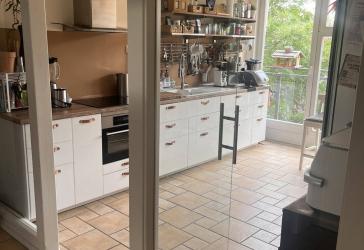 Hochwertige Maisonette-Wohnung mit Kamin | EBK | Dachterrasse | Garage