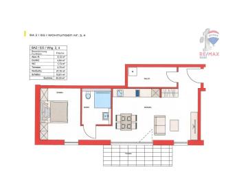 NEUBAU 2-Zimmer-Wohnung (WHG Nr. 4 im EG) mit Carport, der für E-Mobilität vorgerüstet ist