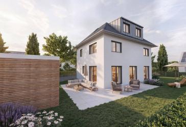 Neubauprojekt Einfamilienhaus - modern und energieeffizient (A+)