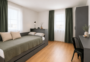 WG-geeignetes 2-Raum-Apartment - möbliert und Erstbezug
