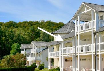 150 m zum Strand - 2-Zimmer-Whg. mit Süd-West-Balkon und TG-Stellplatz