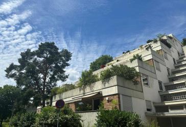Sonnige Wohnung mit großer Terrasse, Schwimmbad , Sauna direkt an der Fulda