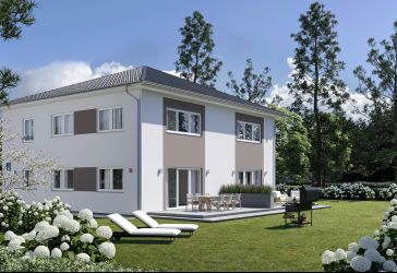 Moderne Doppelhaushälfte in Ilvesheim - Neubau im Mahrgrund