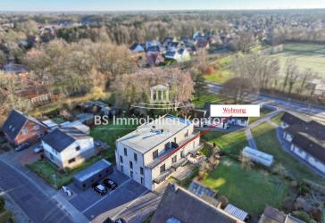 ***RESERVIERT***Papenburg! Exklusive Neubau Penthaus-Wohnung Nr. 8 mit Dachterrasse in zentraler Wohnlage!