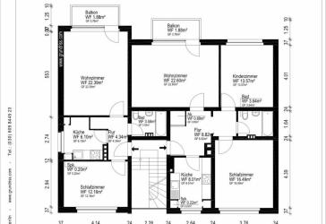 Provisionsfrei!!! MFH BUER-MITTE 7WE & 1GARAGE 1975