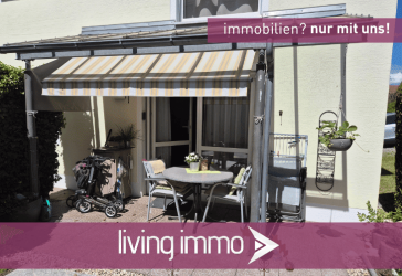 Langjährig vermietete 2-Zimmer-Wohnung mit Garten und Terrasse