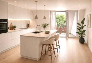 Kernsanierte 4 Zimmer Wohnung mit Loggia & Lift in prominenter Lage von Bogenhausen