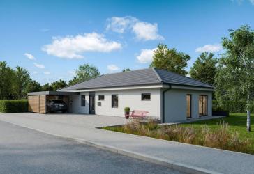 Individueller Bungalow für Paare und Singles