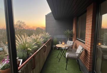 Sonnige 5 Zimmer Wohnung mit zwei Balkonen