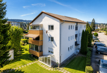 Gepflegte 3-Zimmer-Wohnung mit verglastem Balkon in Primisweiler bei Wangen im Allgäu