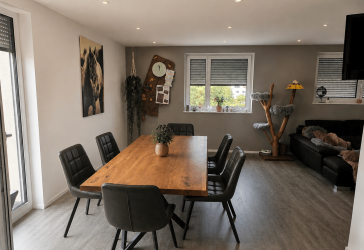 ? Großzügige Maisonette-Wohnung mit Terrasse, Hobbyraum & großer Garage in Rheinfelden-Minseln