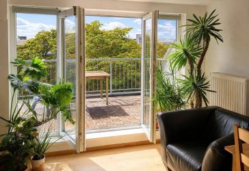 3-Zimmer-Dachgeschosswohnung mit großer Sonnenterrasse im Arnimkiez
