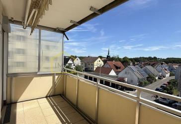 3-Zimmer-Wohnung, Südbalkon, Weitblick, ruhig, zentrumsnah