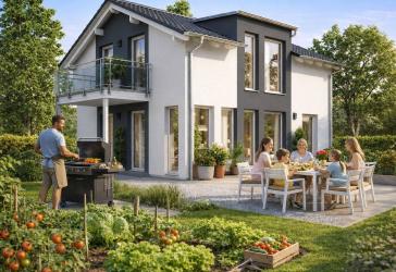 Dein Traum vom Haus, inkl. Wärmepumpe, Solaranlage und Speicher
