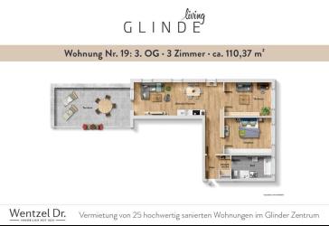 3-Zimmer-Wohnungen mit modernem Wohnkomfort in Glinde- Wentzel Dr.