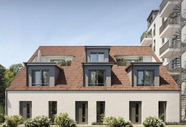 Haus-in-Haus auf 3 Ebenen in München-Pasing!