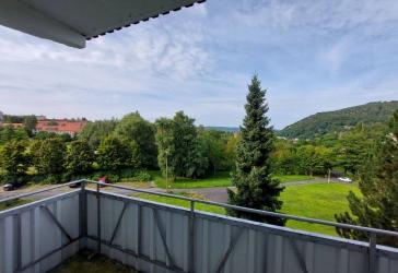 Bezugsfreie 4-Raum-Wohnung mit Balkon und Ausblick