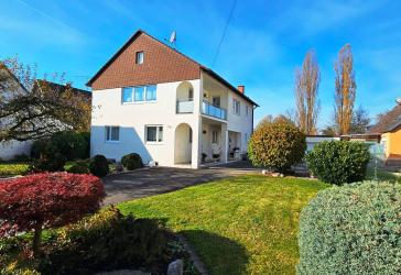 Geisenfeld! Wohnhaus mit Holzkamin, Freisitz, Nebengebäude, 2 Garagen, Keller und großem Garten!