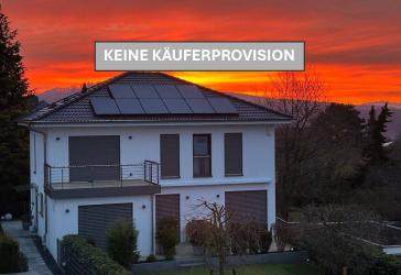 Modernes Architektenhaus! PROVISIONSFREI FÜR KÄUFER! – Weitblick und energetische Souveränität! Freistehendes Einfamilienhaus mit Einzelgarage!