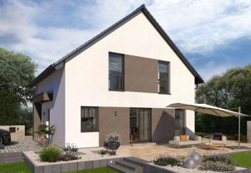 Kompaktes Ein­fa­mi­li­en­haus mit Rück­zugs­mög­lich­kei­ten