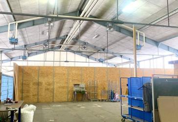 Halle im Wohn-und Gewerbepark Fuldablick - Frei ab sofort