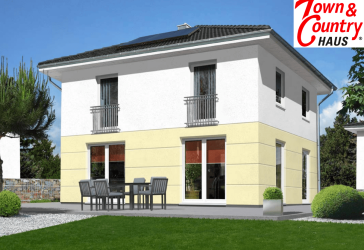 Modernes Stadthaus Flair 124 ZD mit ca. 128,65 m² – familienfreundlich, energieeffizient, zukunftssicher in WALDSASSEN