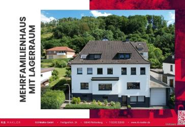 R.B. Makler: Gepflegtes Mehrfamilienhaus mit 3 Wohneinheiten & Lagerraum