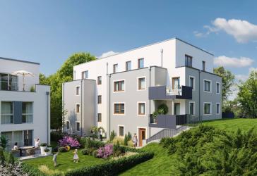 Moderne 1-Zimmer-Eigentumswohnung in Ranstadt - Neubau