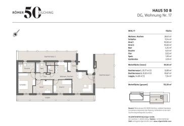 EXKLUSIV. AUFZUG DIREKT IN DIE WOHNUNG. 4 Zimmer-Penthouse mit fast 62 m² Außenfläche!