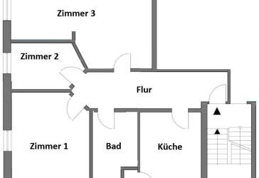 Großzügige 3,5 ZiKB Wohnung 85 m² Stellplatz optional zentral in Osnabrück 6026.10404