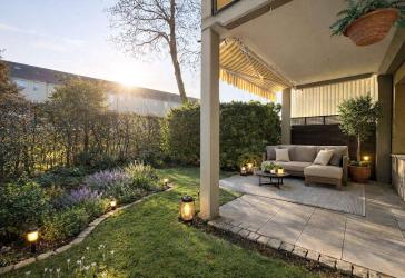 Moderne Gartenwohnung mit 3 Zimmern in Unterschleißheim