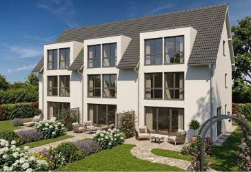 KFW 40 Neubau-Reihenhaus in Groß Flottbek mit Westgarten
