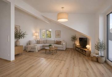 Hochwertige Neubau-Dachgeschosswohnung mit sonnigem Balkon in Engelsbrand-Salmbach