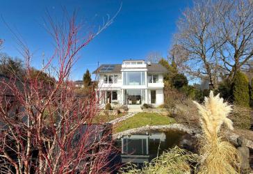 Hochwertiges Einfamilienhaus mit Garten und Bergpanorama in Tutzing am Starnberger See
