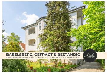 Altbaucharme in Babelsberg - großzügige 3-Zimmer-Wohnung nahe S-Bahnhof und Campus Griebnitzsee