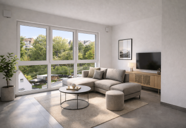 PENTHOUSE AM BIEDERSBERG – Dachterrasse, Fernblick & direkt beziehbar