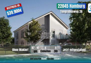 ++BESTPREIS! MIET-/ENERGIESPAREND++ 4 ZKB Neubau mit Garten am Ostender Teich