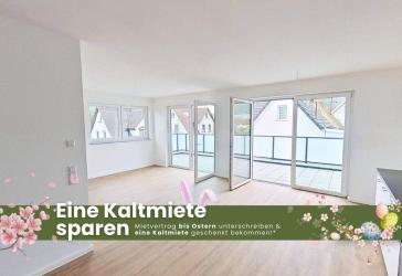 Großzügige 3-Zimmer-Wohnung mit Dachterrasse und Gäste-WC